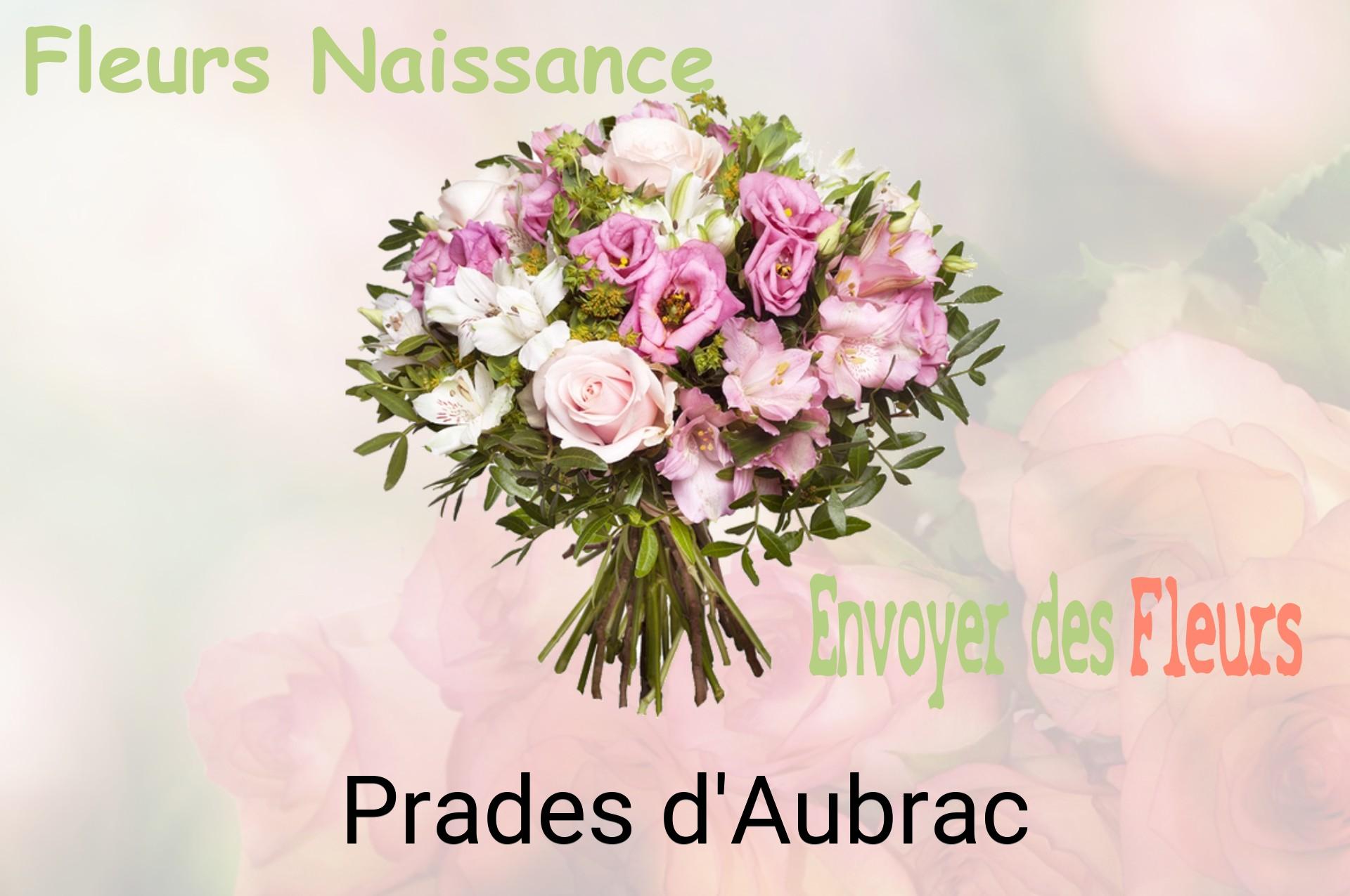 Bouquet de fleurs de naissance livré à Prades-d'Aubrac