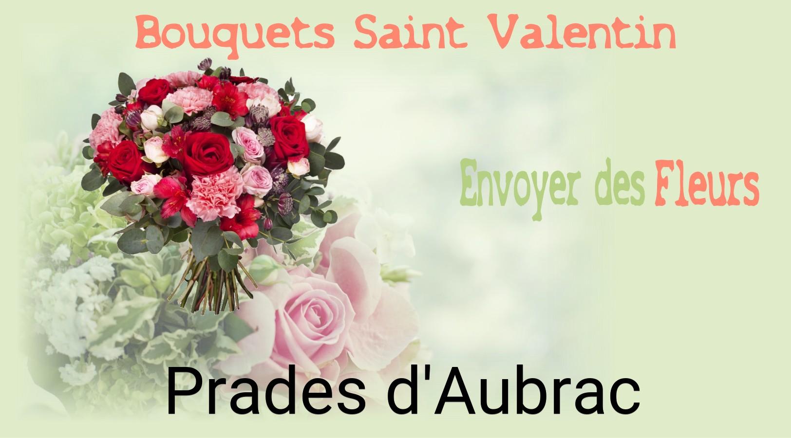 Roses de Saint-Valentin livrées à Prades-d'Aubrac